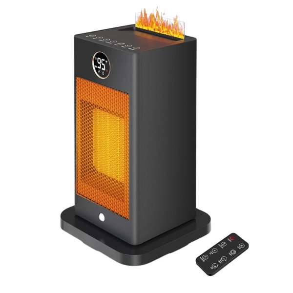 3-in-1 Space Heater With Humidifier, Motion Sensor And 3d Flame Effect 1500w - GD9215AD10