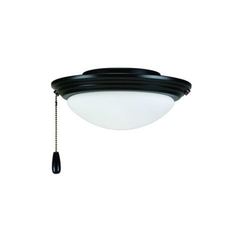RP Lighting and Fans 11" Wide Single LED Ceiling Fan Light Kit - 17 Watts Oil Rubbed Bronze Lighting Accessories and Parts Ceiling Fan