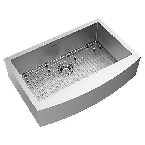 American Standard Suffolk 33" X 22" Single Bowl Kitchen Sink, Stainless Steel (18SB.9332200AR.075)