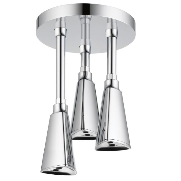 Delta 57140-25 Universal Showering Components 2.5 GPM Single Function Shower Head - Chrome